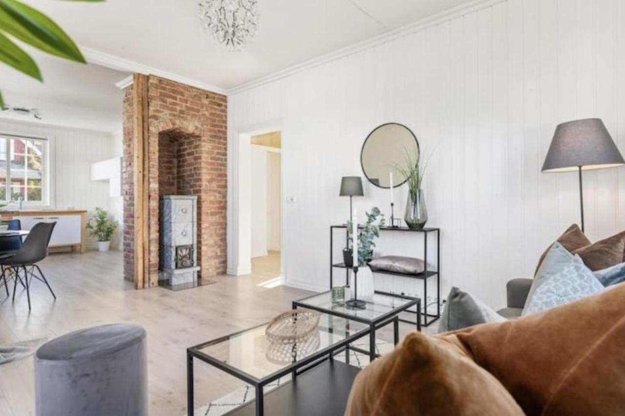 Апартаменти Lys Og Sentral Leilighet Med Terrasse Og Hage Ліллегаммер Екстер'єр фото